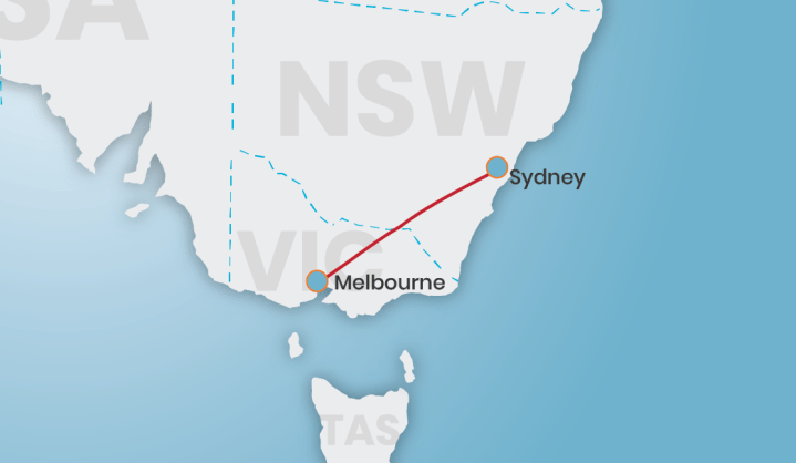 Win 5 x Return Flights Sydney → Melbourne**
